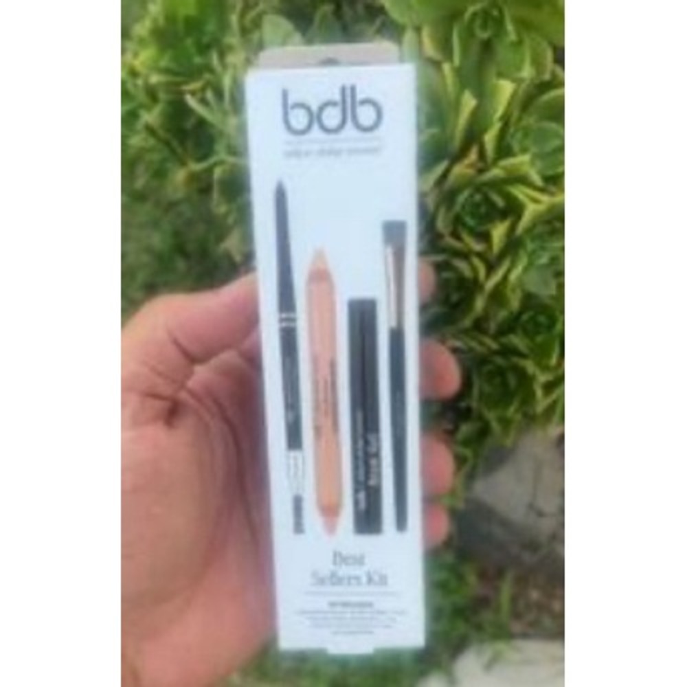 Billion Dollar Brows bdb Best Sellers Kit Universal Pencil‎ Gel Duo Smudge Brush